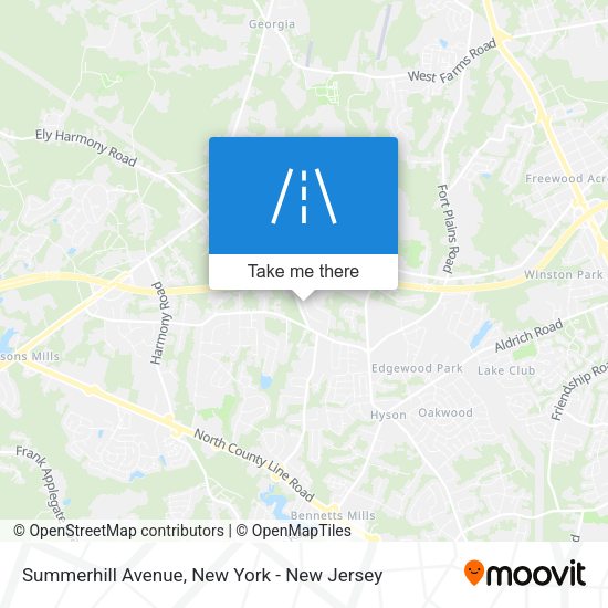Mapa de Summerhill Avenue