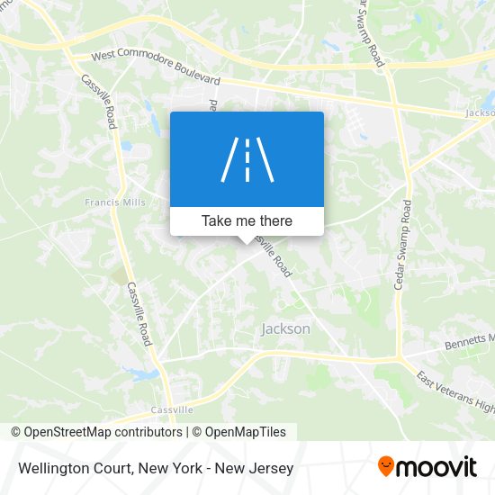 Mapa de Wellington Court