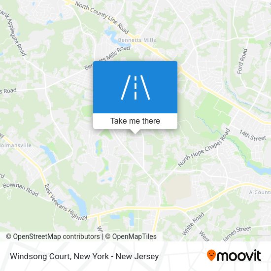 Mapa de Windsong Court