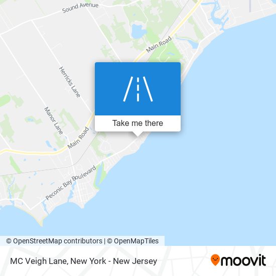 Mapa de MC Veigh Lane