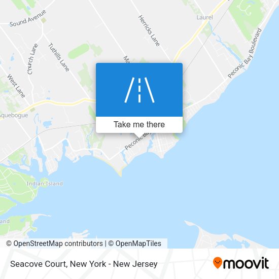 Mapa de Seacove Court
