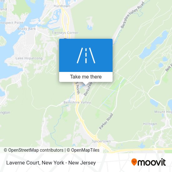 Mapa de Laverne Court