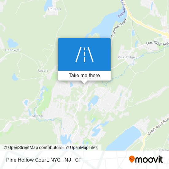 Mapa de Pine Hollow Court
