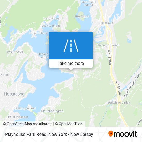 Mapa de Playhouse Park Road