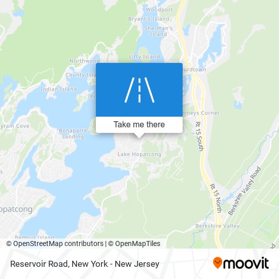 Reservoir Road map