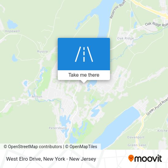 Mapa de West Elro Drive