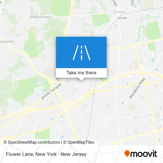 Flower Lane map