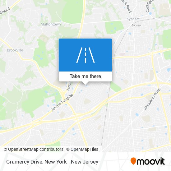 Gramercy Drive map