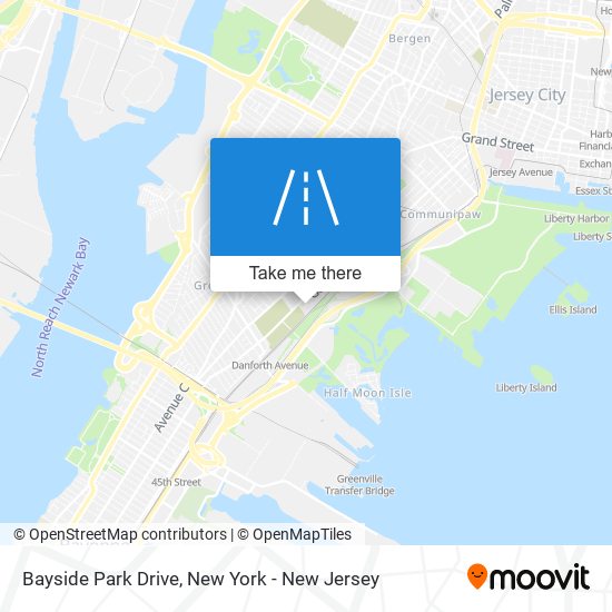 Mapa de Bayside Park Drive