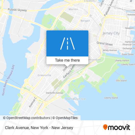 Mapa de Clerk Avenue