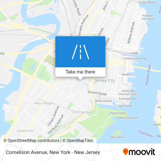 Mapa de Cornelison Avenue