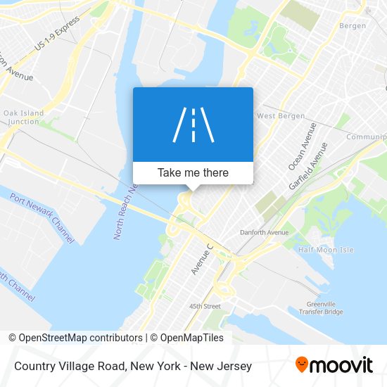 Mapa de Country Village Road