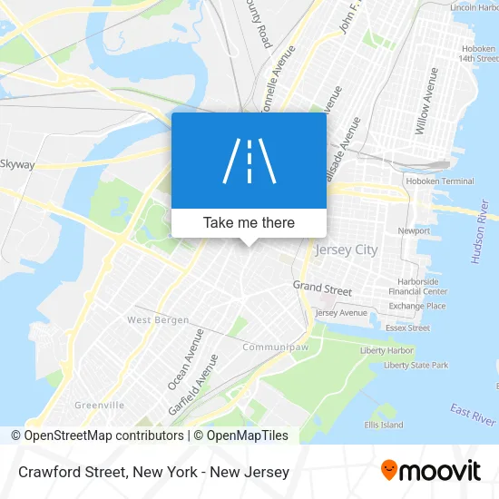 Crawford Street map