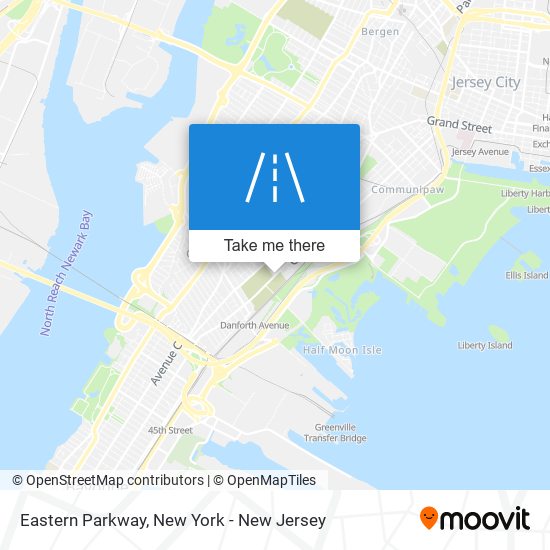 Mapa de Eastern Parkway