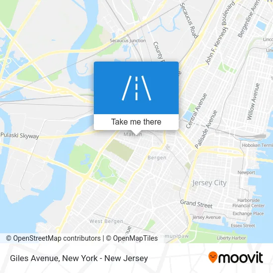 Mapa de Giles Avenue