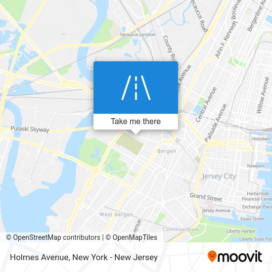 Mapa de Holmes Avenue