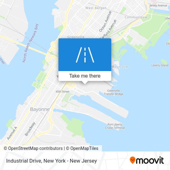 Mapa de Industrial Drive