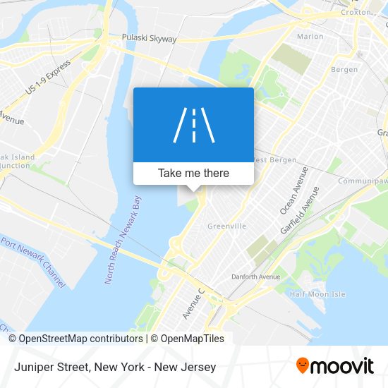 Mapa de Juniper Street
