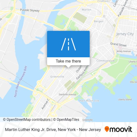 Martin Luther King Jr. Drive map