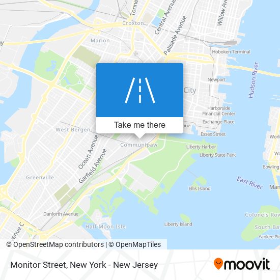 Mapa de Monitor Street
