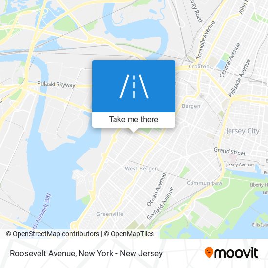 Roosevelt Avenue map