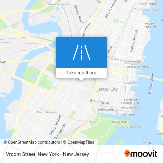 Vroom Street map