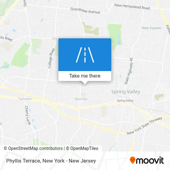 Phyllis Terrace map