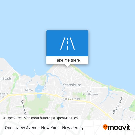 Oceanview Avenue map