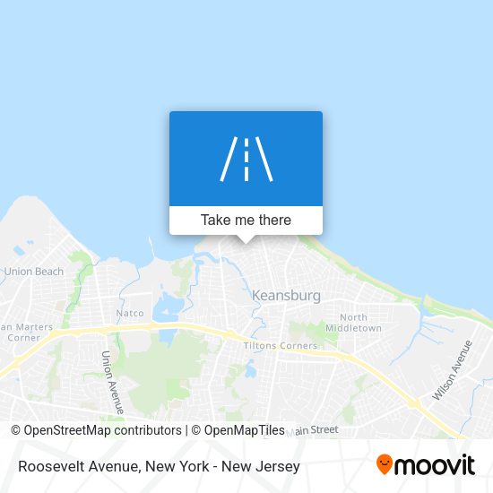 Mapa de Roosevelt Avenue