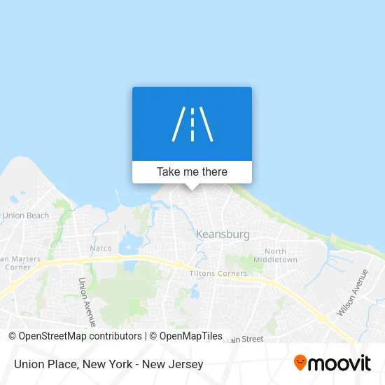 Union Place map