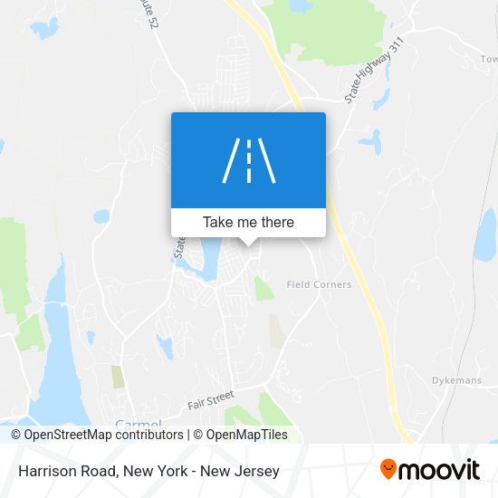 Mapa de Harrison Road