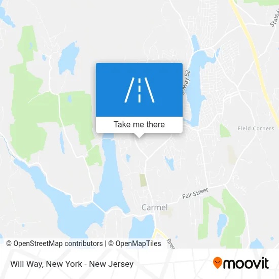 Will Way map