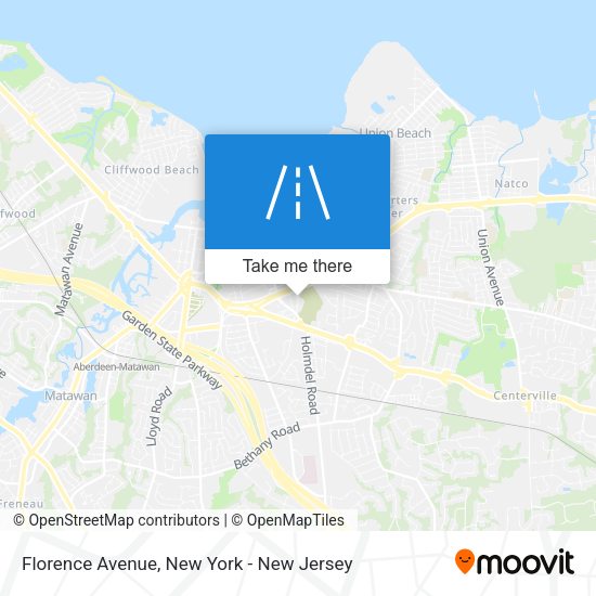 Mapa de Florence Avenue