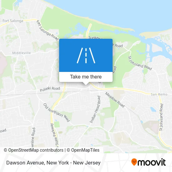 Mapa de Dawson Avenue