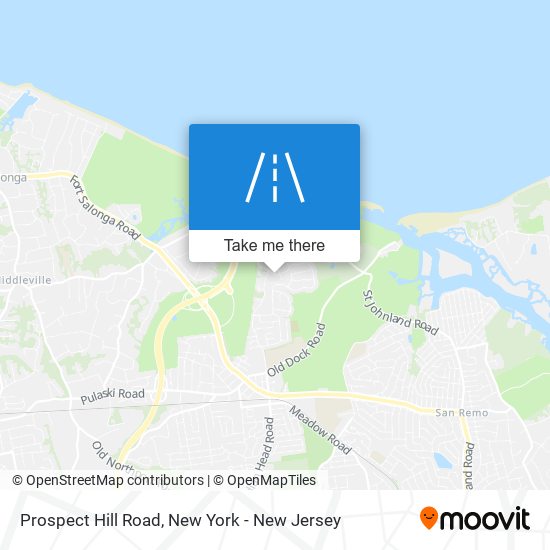 Prospect Hill Road map