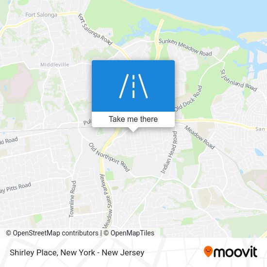 Mapa de Shirley Place