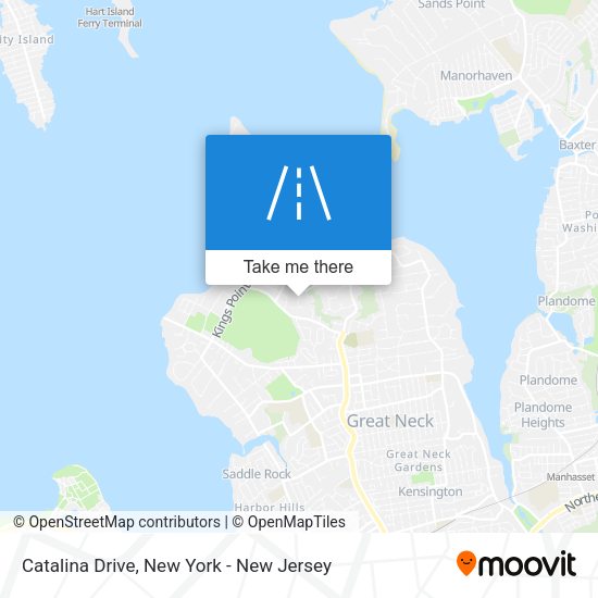 Mapa de Catalina Drive