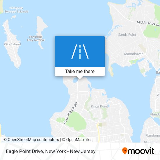 Mapa de Eagle Point Drive