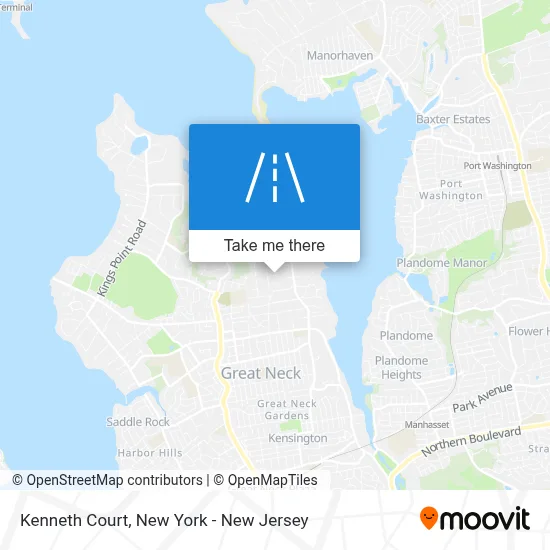 Kenneth Court map