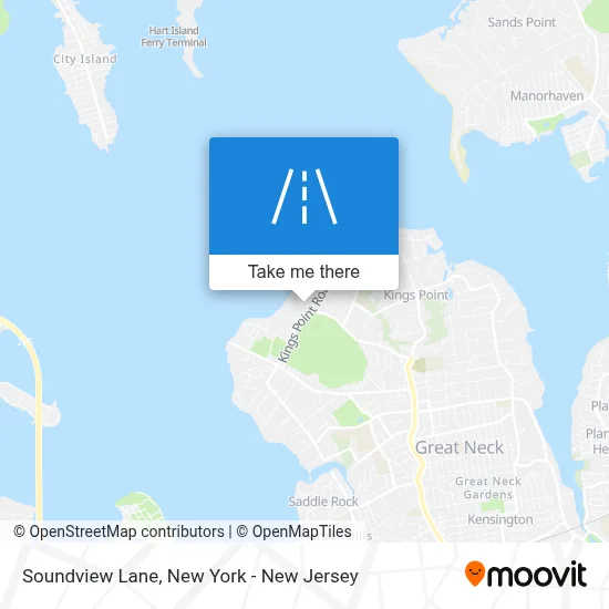 Soundview Lane map