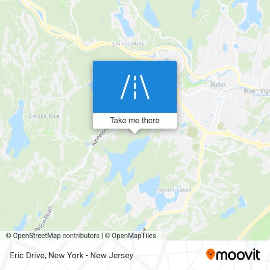 Eric Drive map