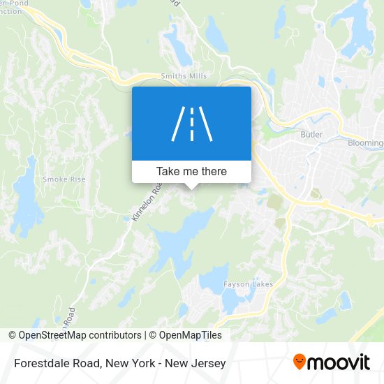 Mapa de Forestdale Road