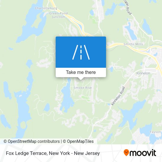 Mapa de Fox Ledge Terrace
