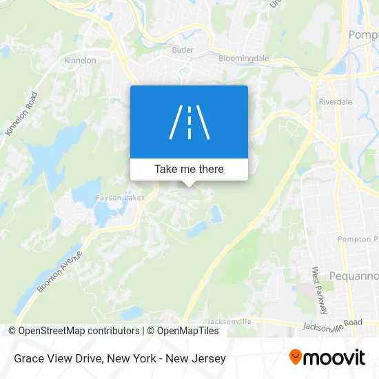 Grace View Drive map