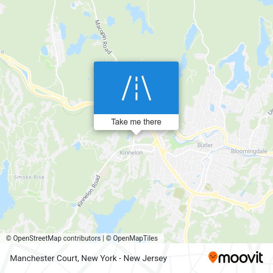 Mapa de Manchester Court