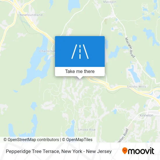 Pepperidge Tree Terrace map