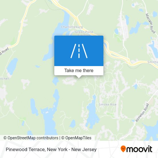 Mapa de Pinewood Terrace