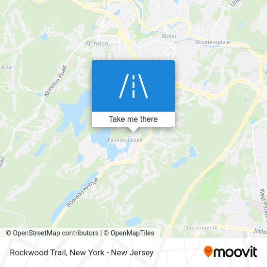 Rockwood Trail map