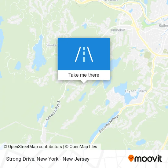 Strong Drive map