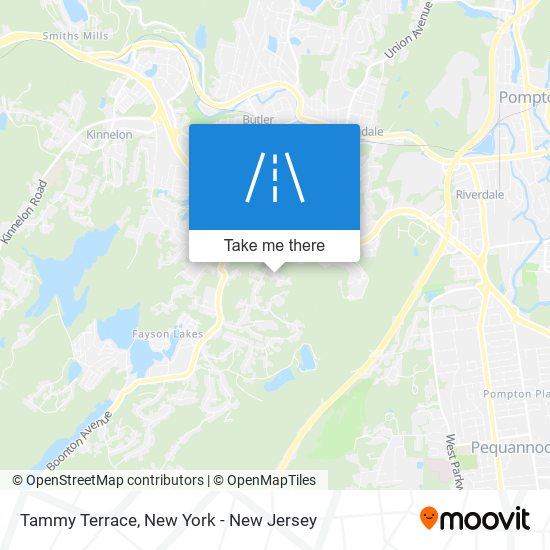 Mapa de Tammy Terrace